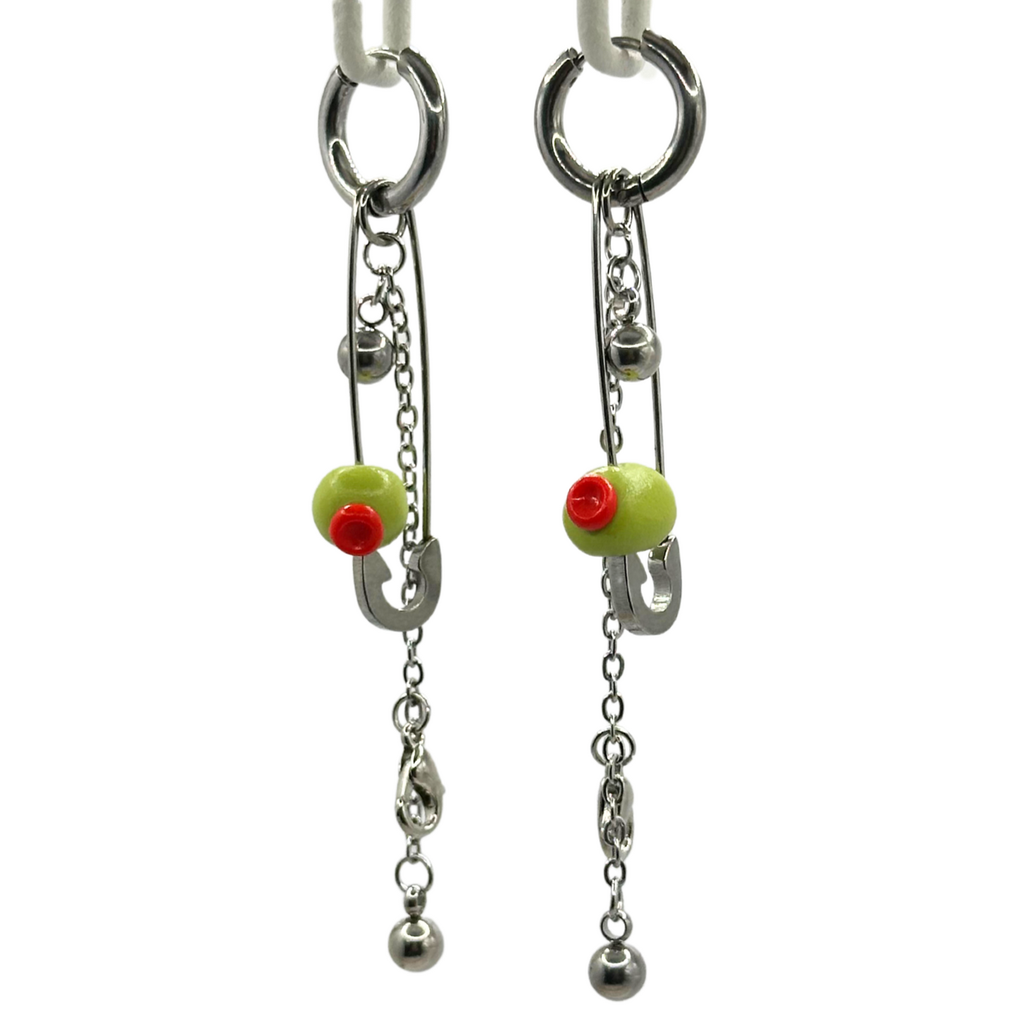 The Filthy Pin - Dirty Martini Earrings