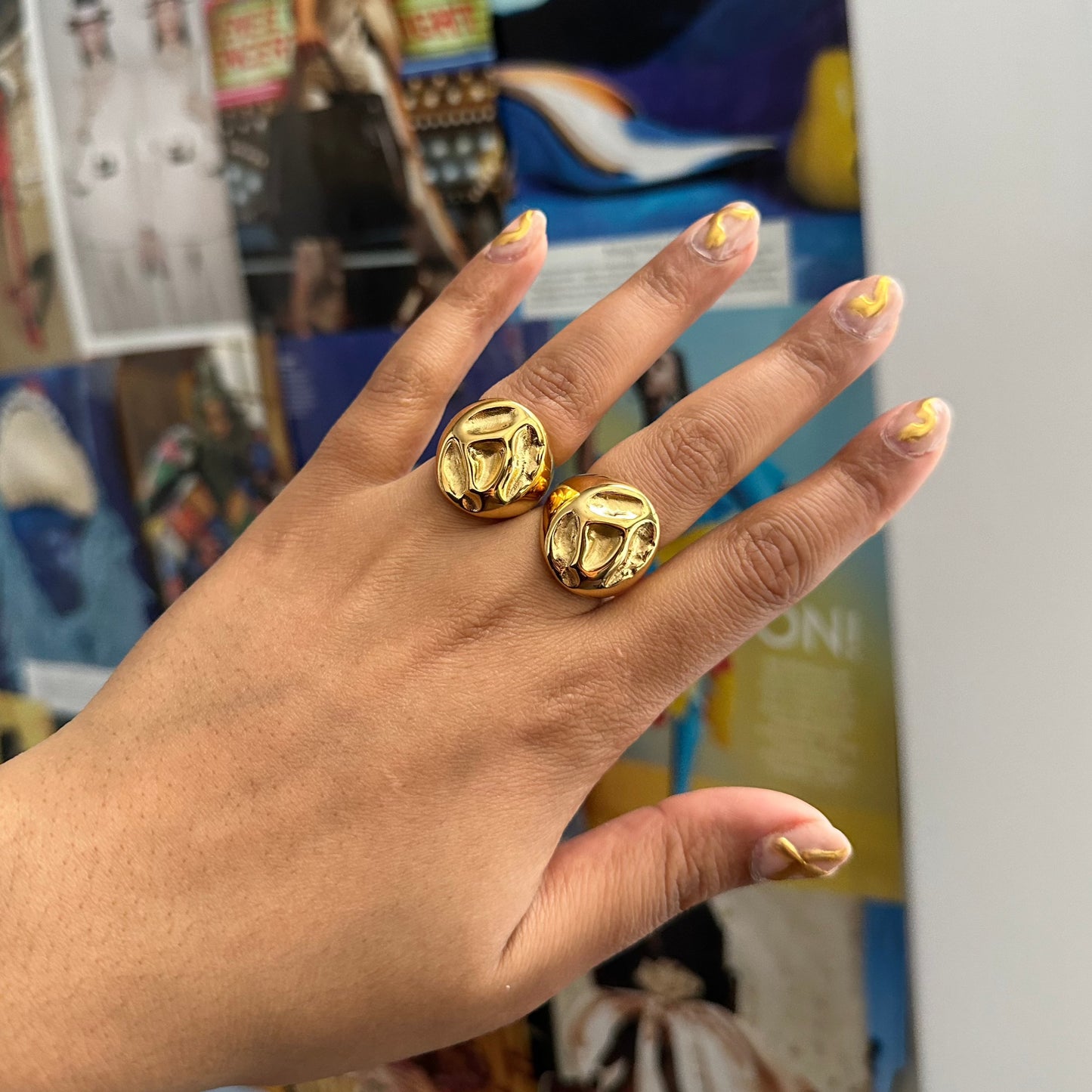 Irregular Chunky Ring